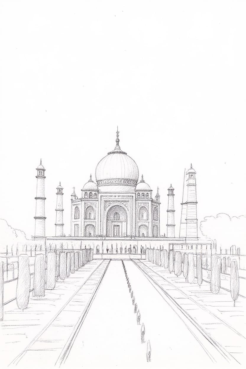Architectural Sketch example