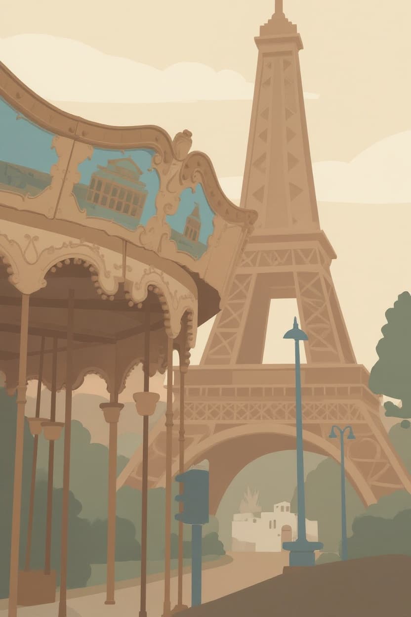 Minimalist Travel Poster example